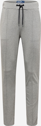 Pantalon à plis BLEND en gris : devant