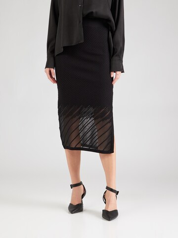DKNY Rock in Schwarz: Vorderseite