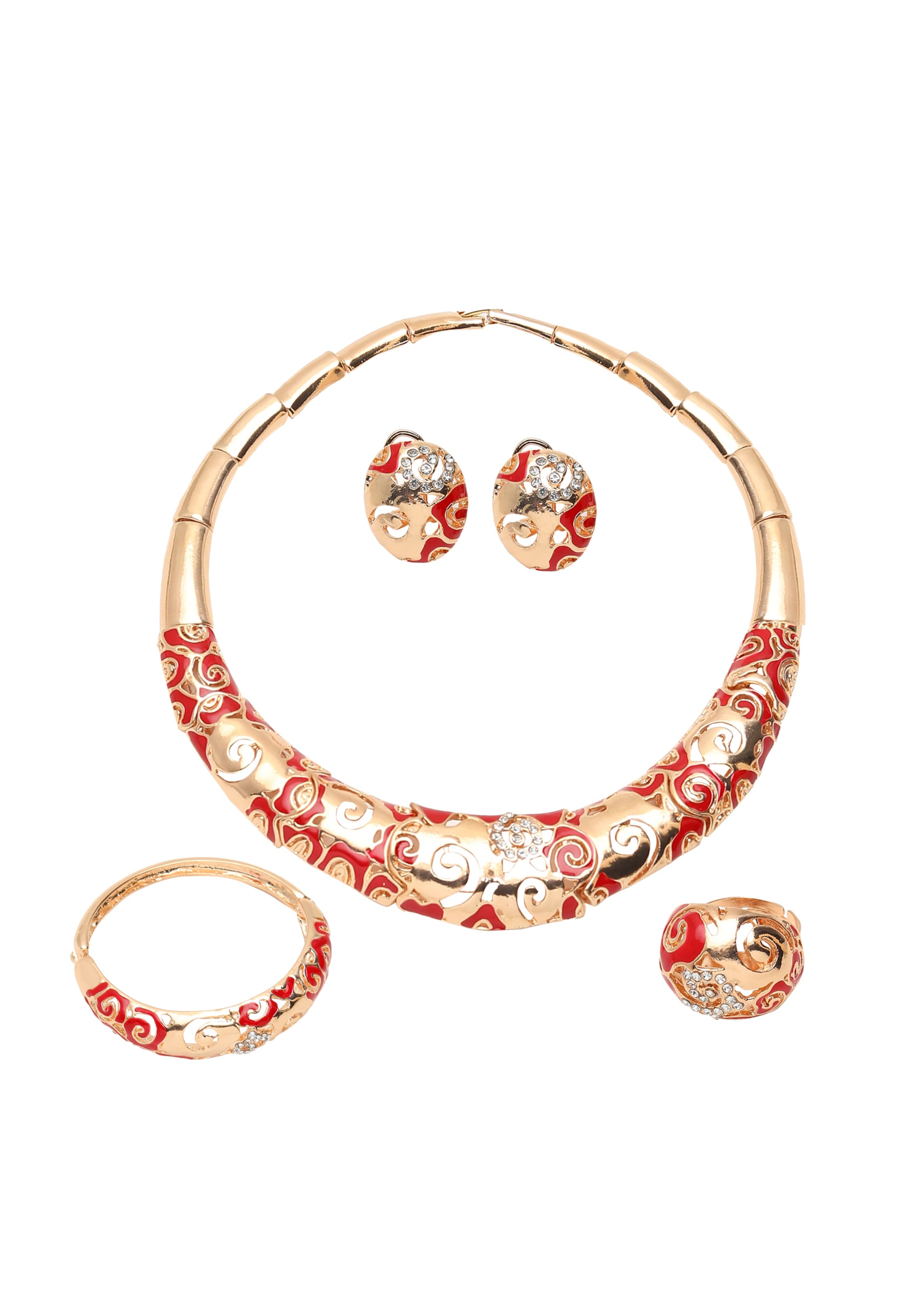 SOHI Set nakita 'Lauryn' | zlata barva: sprednja stran