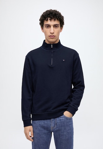Sweat-shirt HECHTER PARIS en bleu : devant
