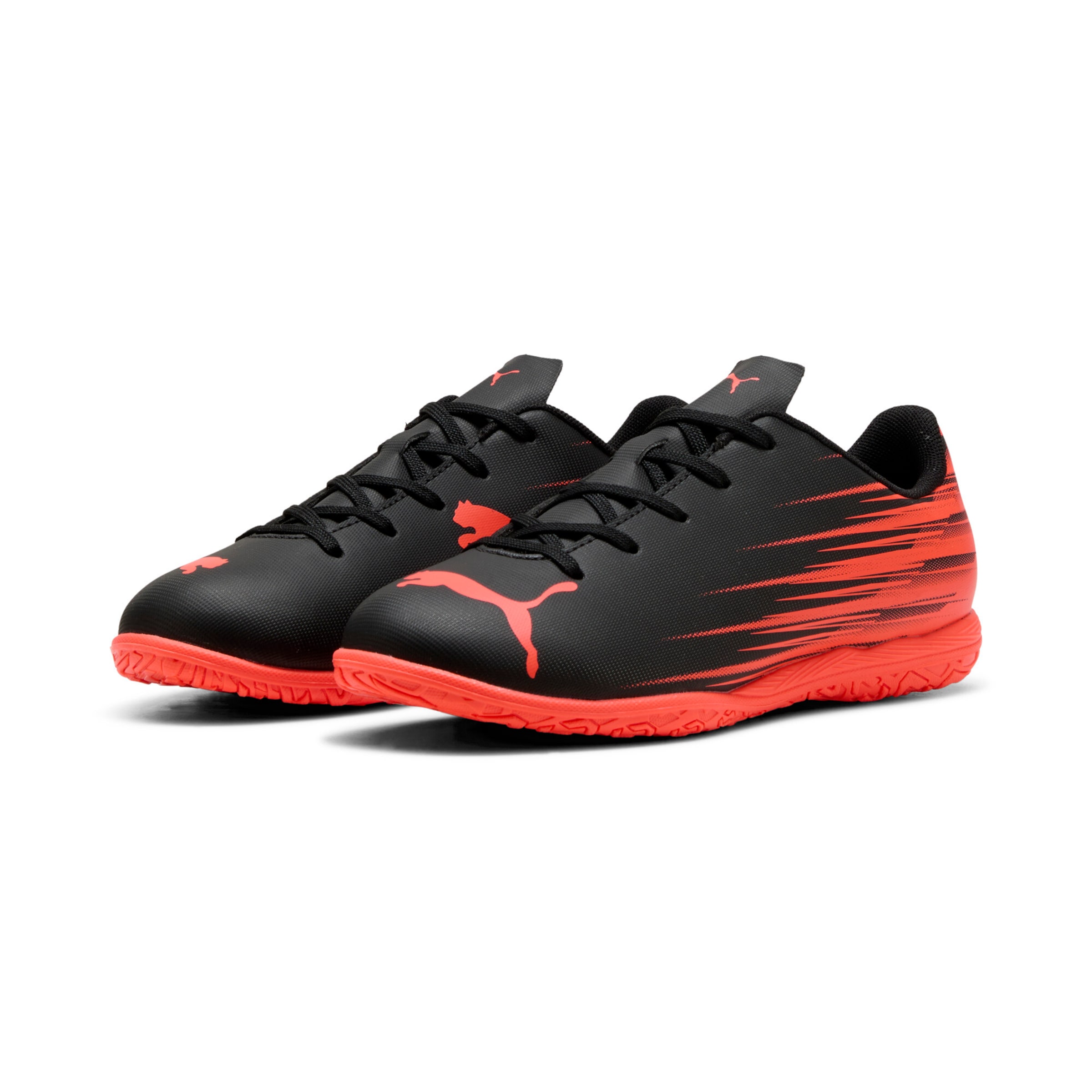 PUMA Athletic Shoes in Black: front
