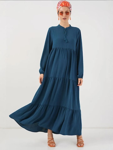 Bigdart - Vestido em azul: frente