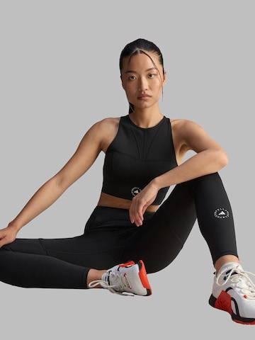 Skinny Pantaloni sportivi 'TPR 1/1' di ADIDAS BY STELLA MCCARTNEY in nero