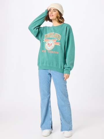 Nasty Gal Sweatshirt 'Maryland' in Green