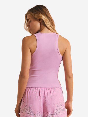 ETAM Pajama Shirt 'Ayora' in Pink