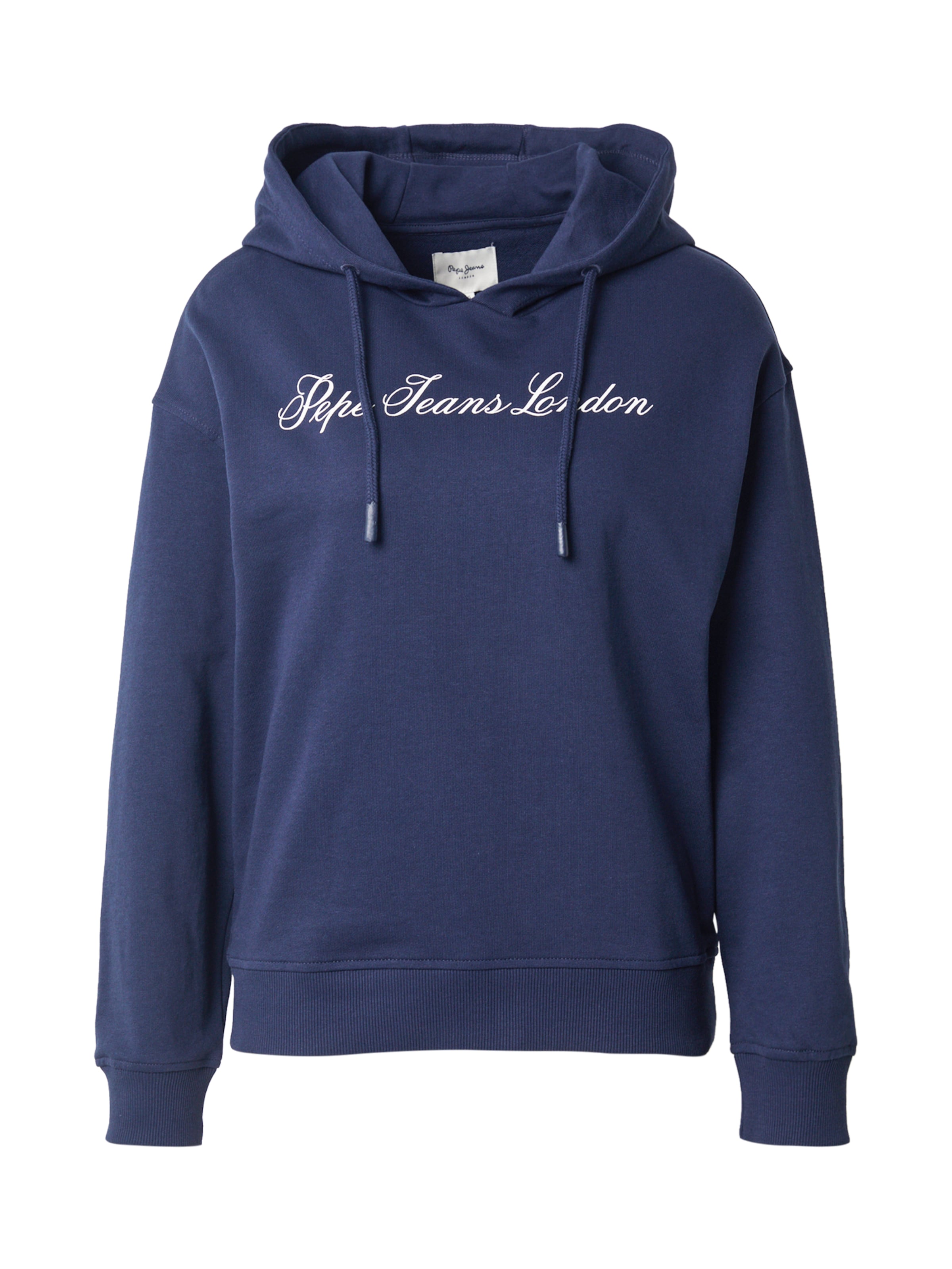 Bluză de molton 'ELSY' de la Pepe Jeans pe albastru: față