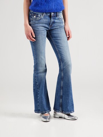 Monki Flared Jeans in Blue: front