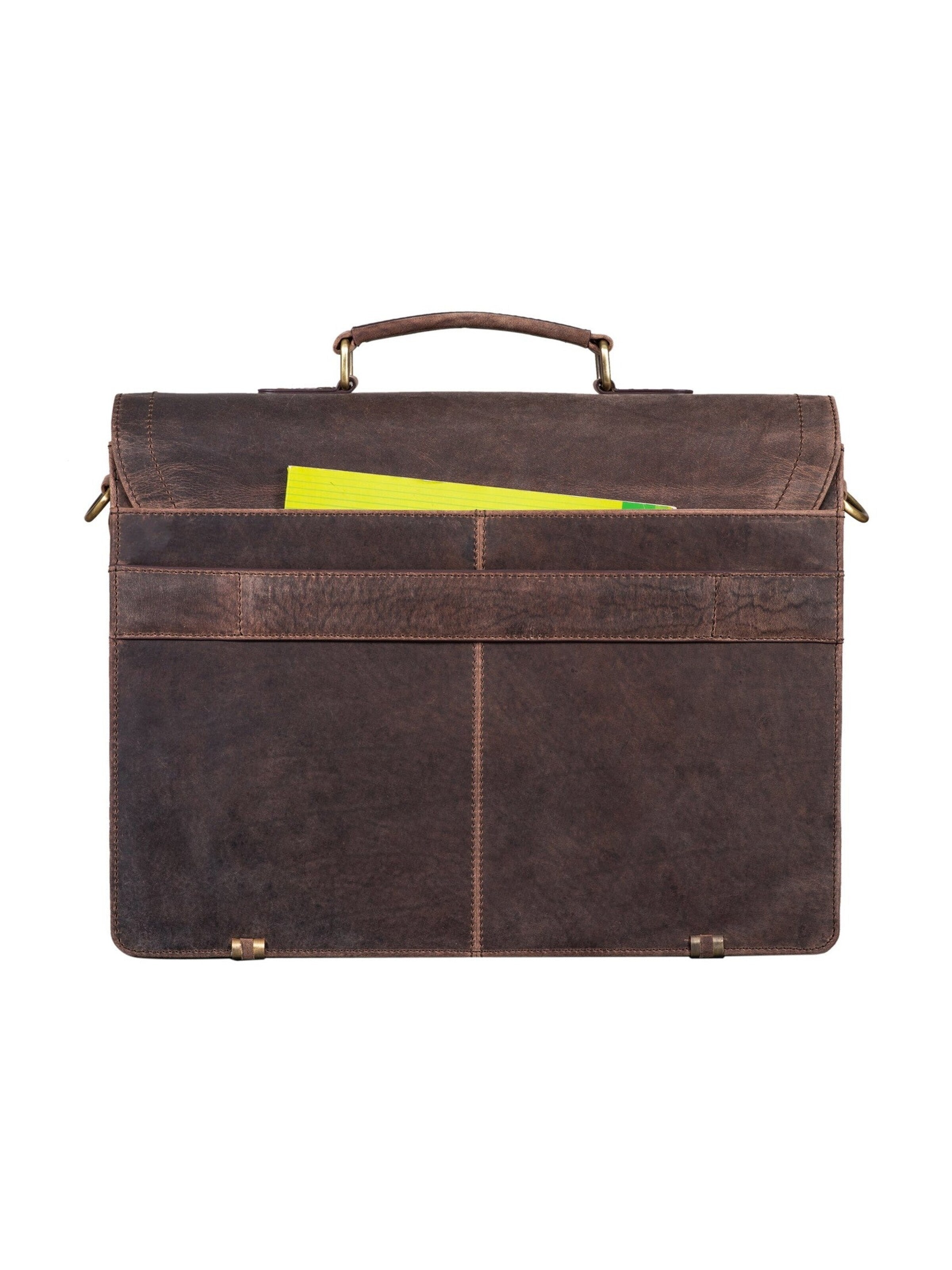 Benthill Briefcase in Brown