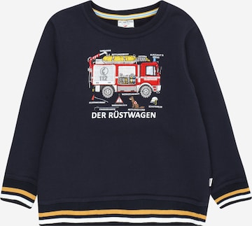 SALT AND PEPPER - Sudadera 'Rüstwagen' en azul: frente