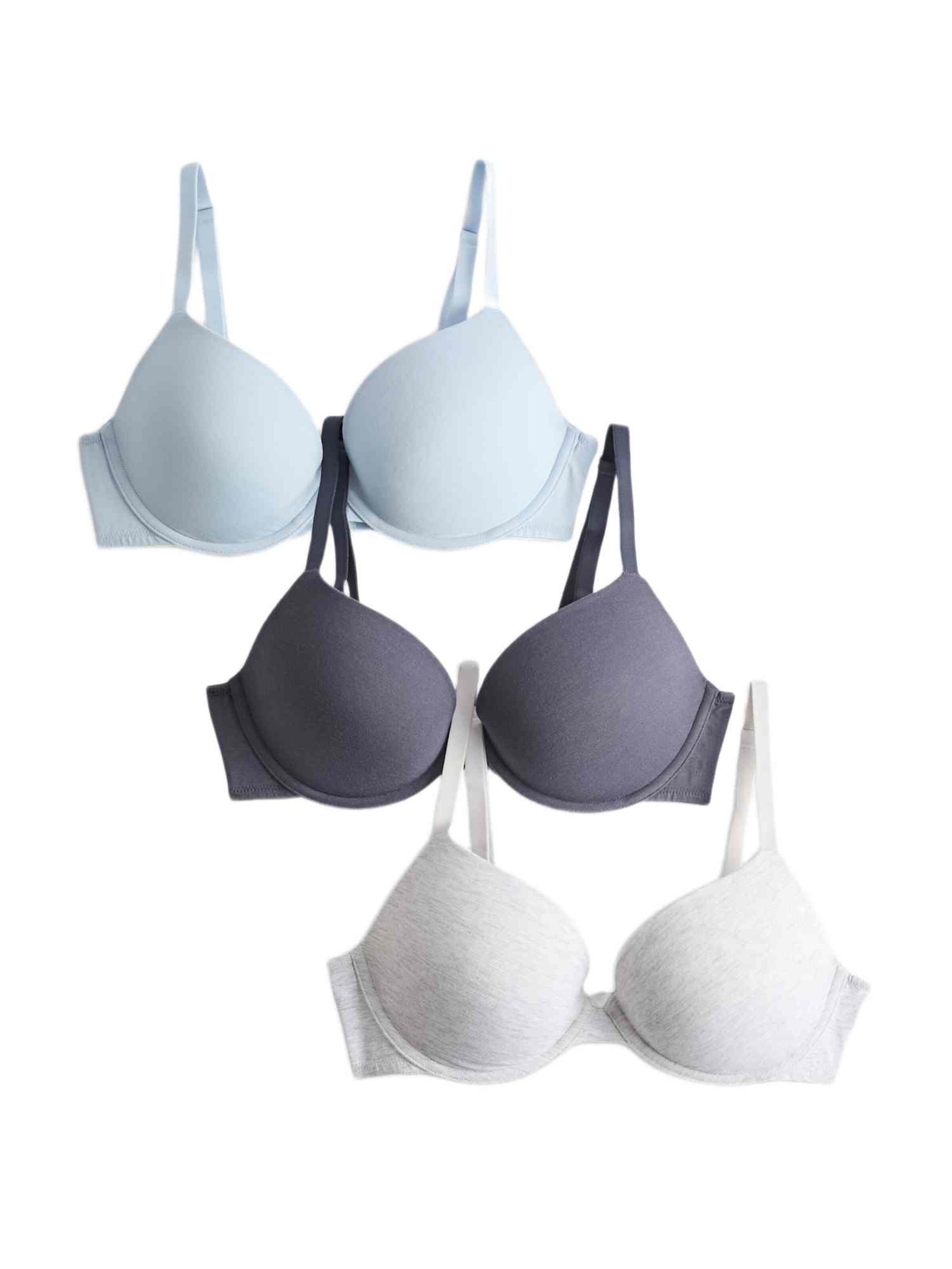 Marks & Spencer Push-up BH in Blauw: voorkant