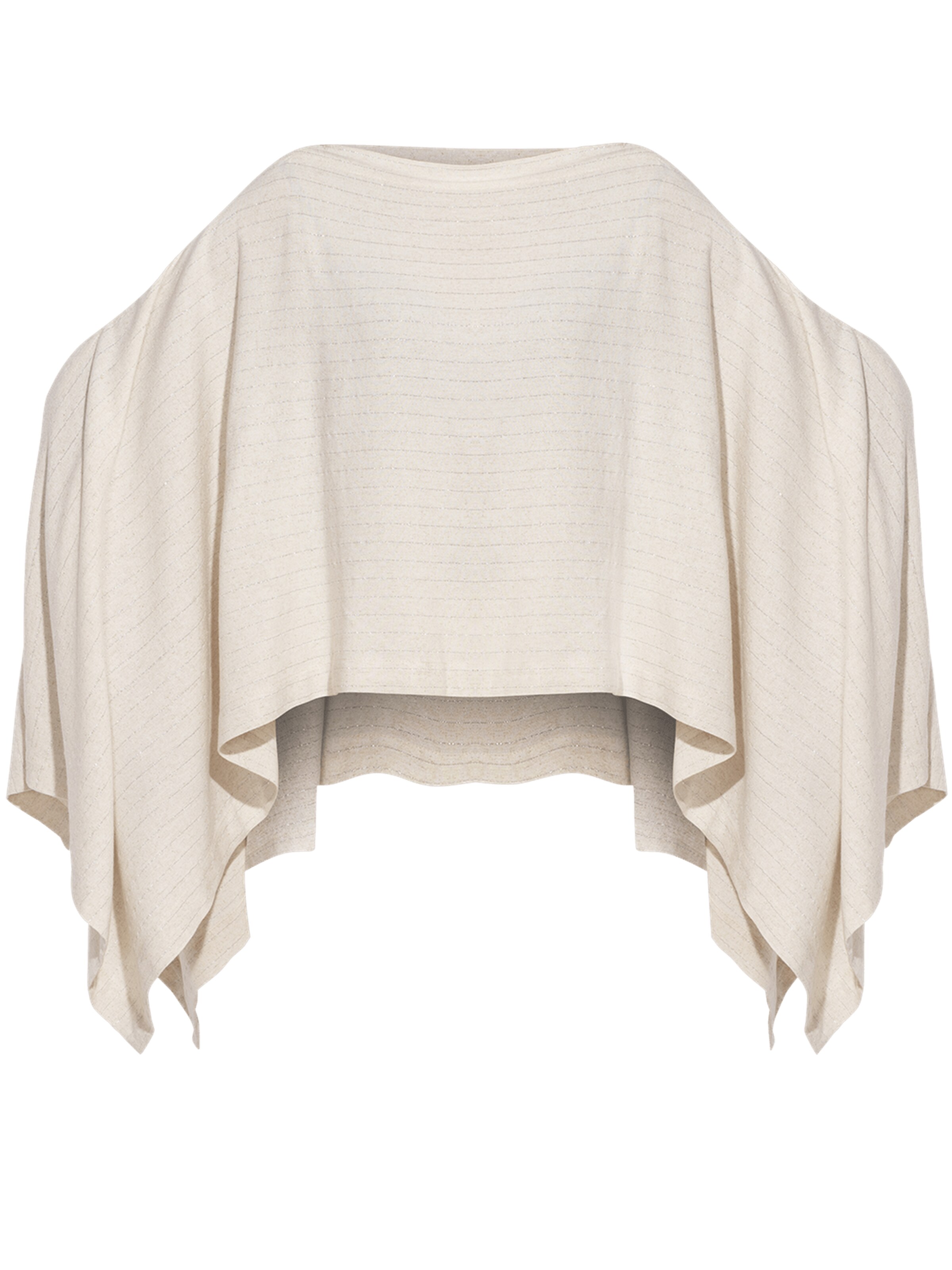 JIORO Tunika 'Essentials' in Beige: Vorderseite