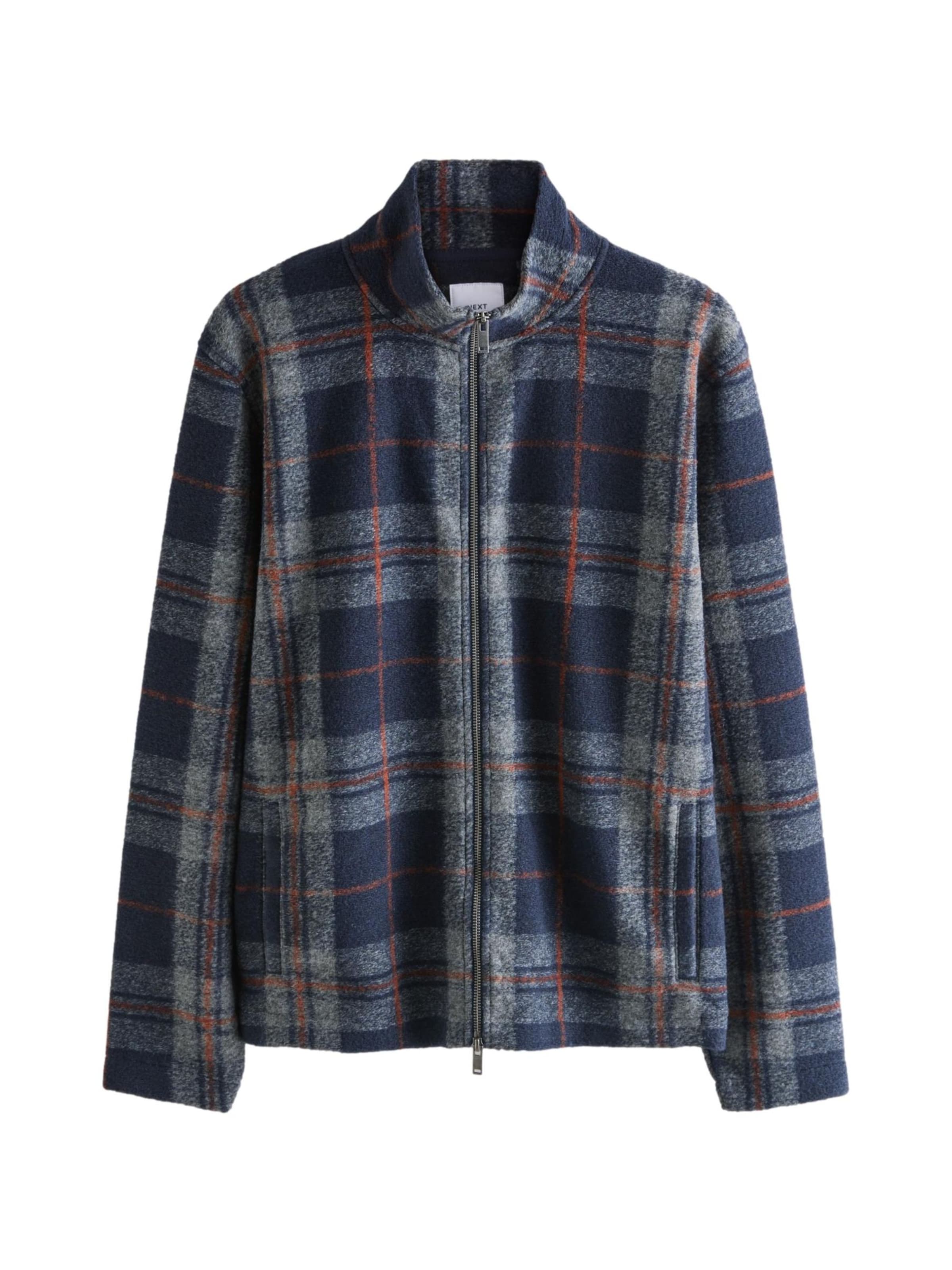 Next Флисовая куртка в Синий: спереди