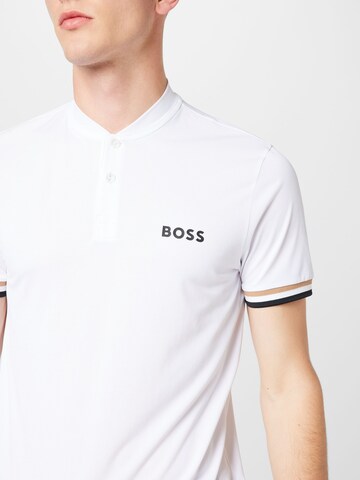 BOSS Koszulka ' x Matteo Berrettini Pariq' w kolorze biały