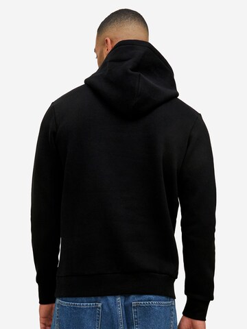 JACK & JONES Sweatshirt 'Corp' in Black