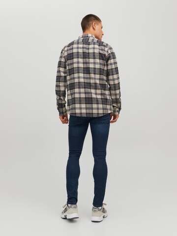 JACK & JONES Skinny Jeans 'LIAM  EVAN' in Blauw