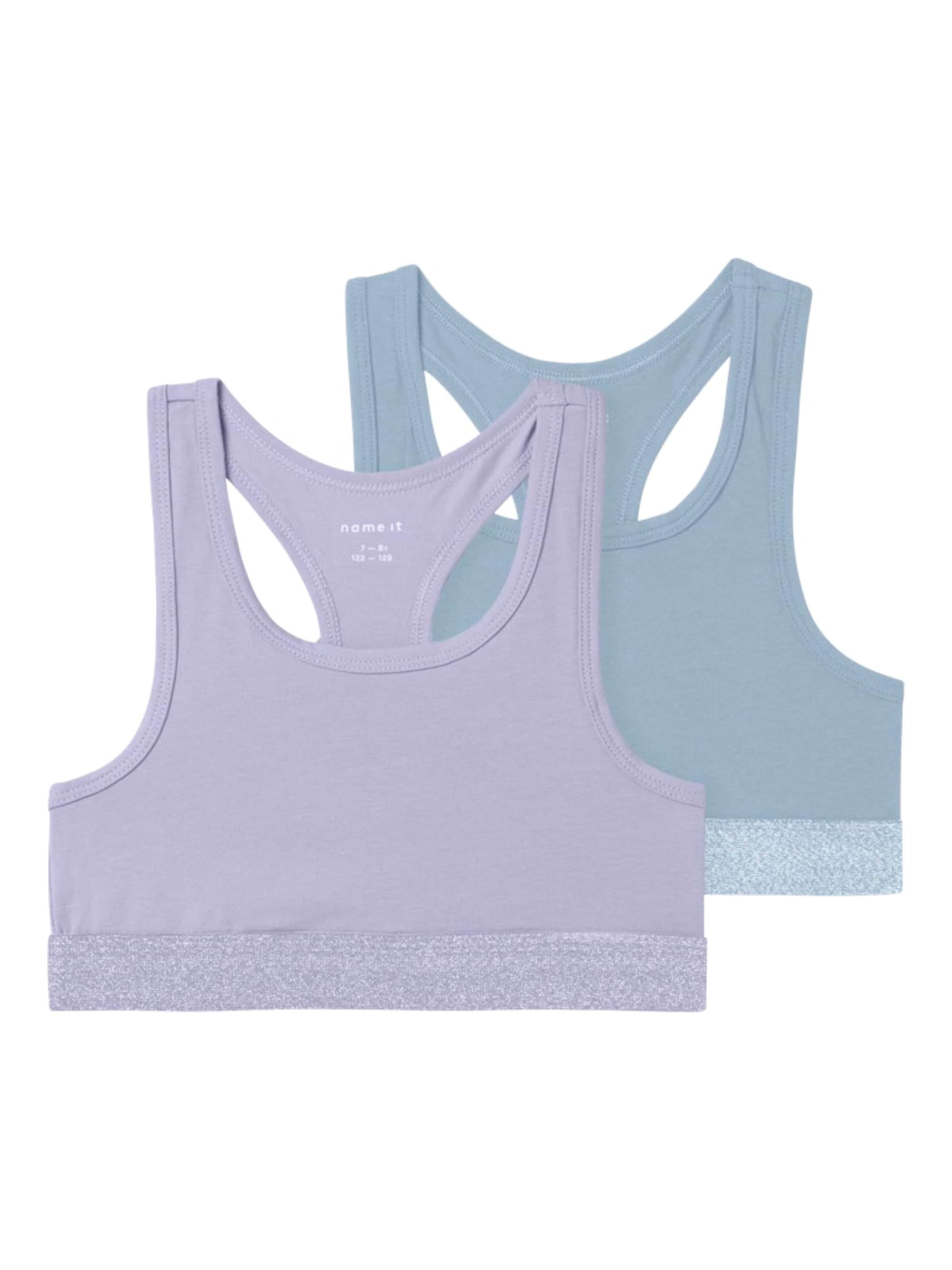 NAME IT Korzet Podprsenka 'NKFSHORT' - Modrá: predná strana