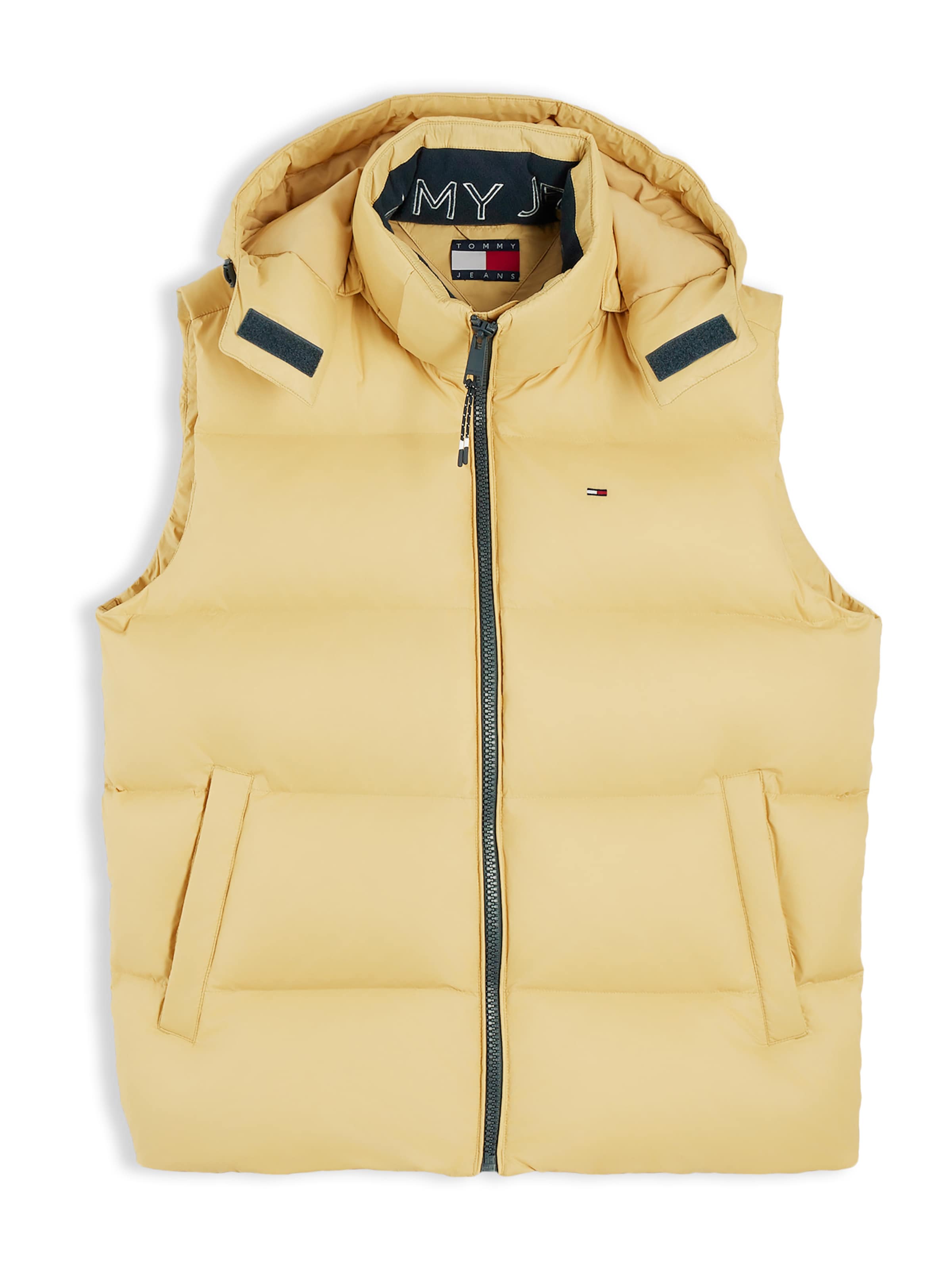 Gilet 'ESSENTIAL' di Tommy Jeans in beige: frontale