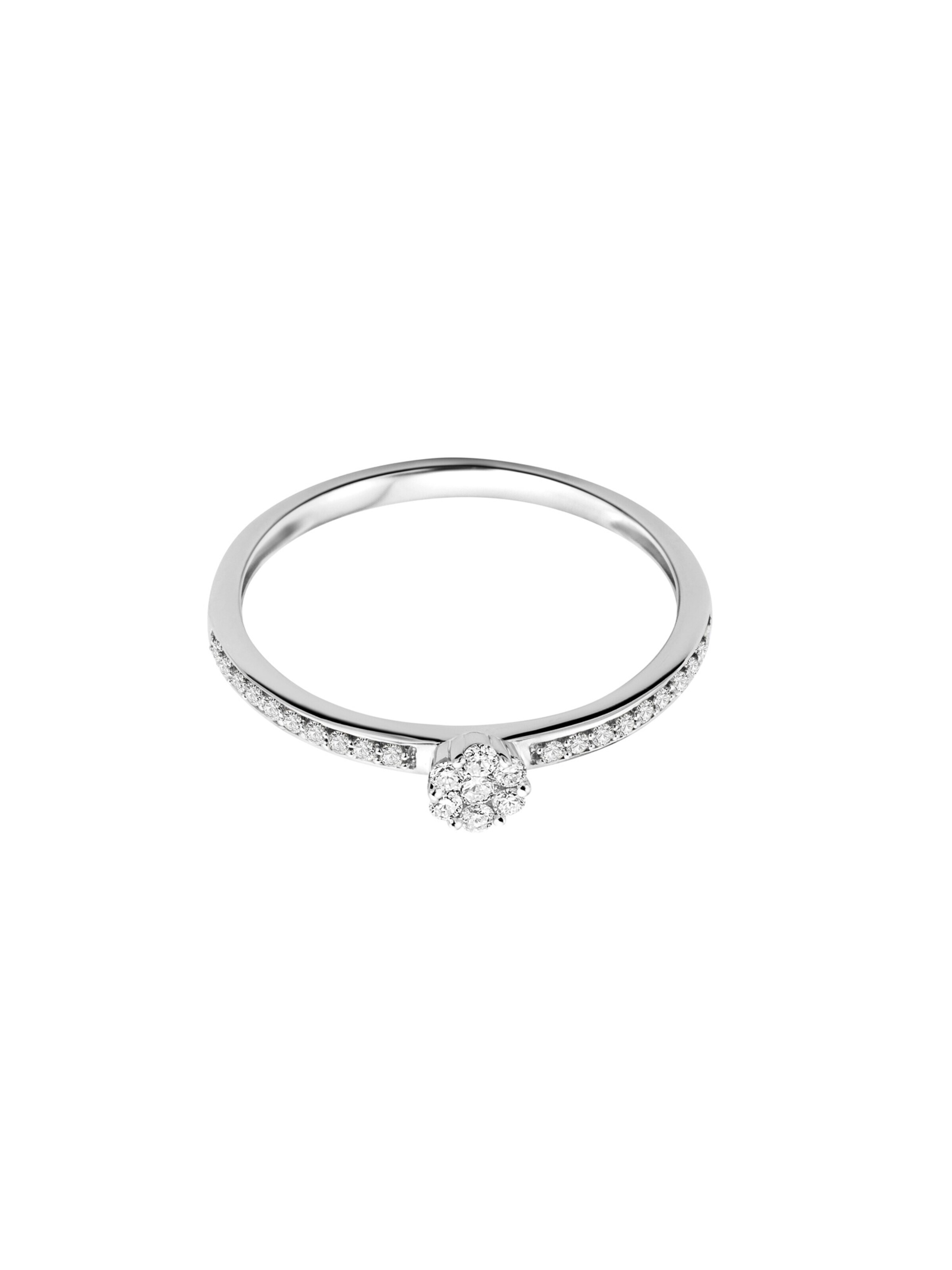 DIAMANT LETERNEL Ring 'Ring aus 375 Weißgold' in Silver