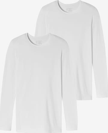 SCHIESSER Shirt in Weiß: Vorderseite