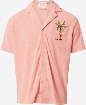 SCOTCH & SODA Regular fit Overhemd in Roze: voorkant