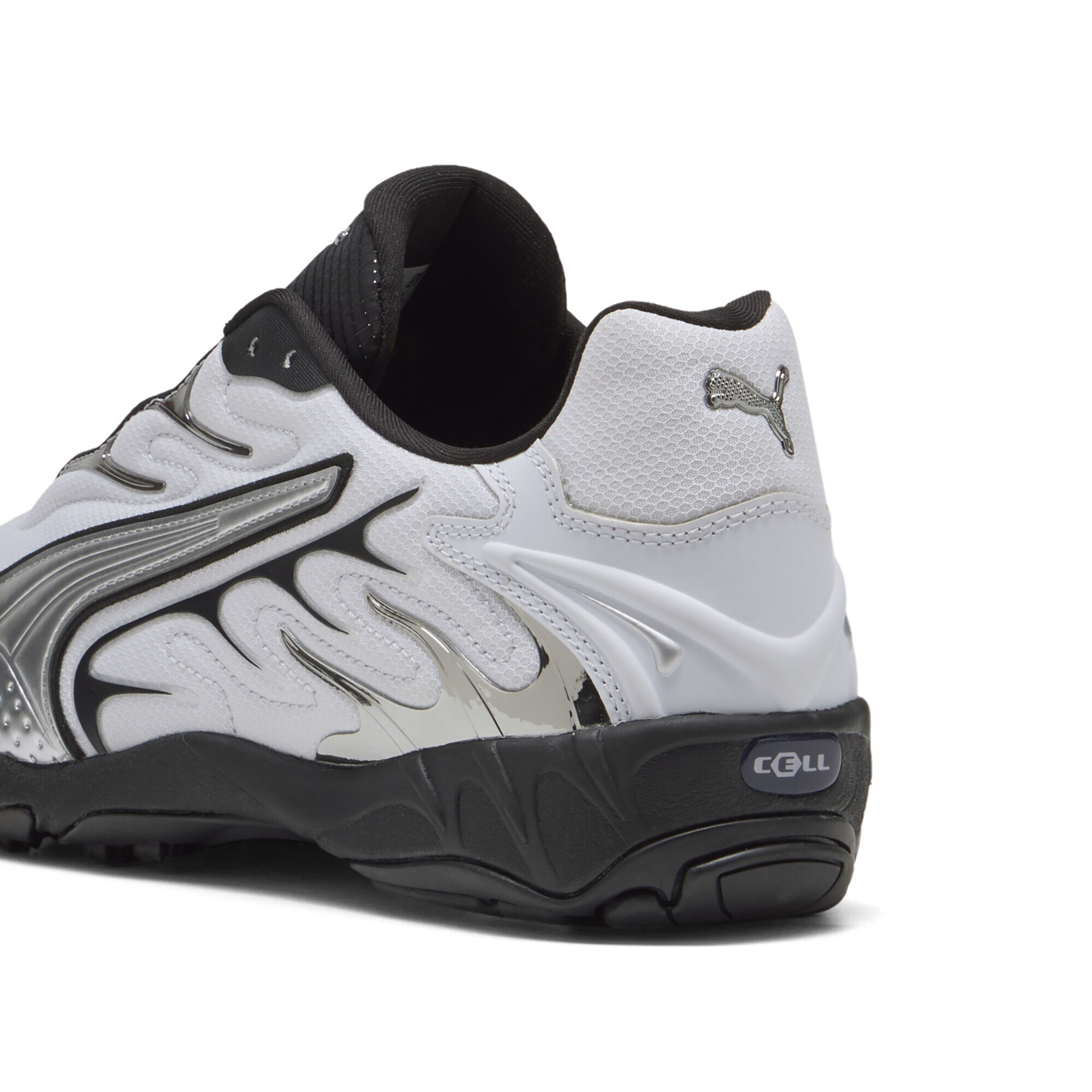 Baskets basses 'Inhale Smile' PUMA en gris