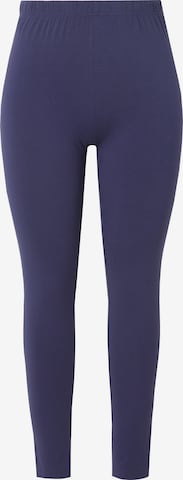 Ulla Popken Leggings in Blue: front