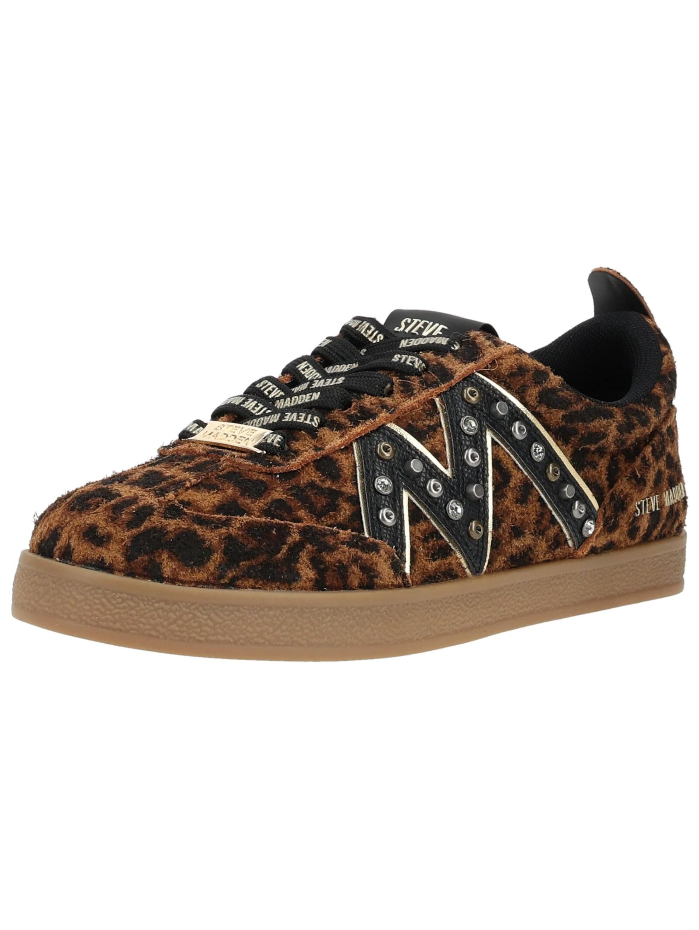 STEVE MADDEN Sneakers laag in Bruin: voorkant