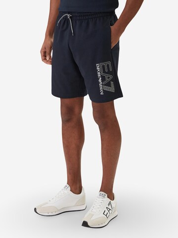 Pantaloni sportivi '7M001315 AF13512' di EA7 Emporio Armani in blu: frontale