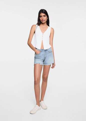 MANGO TEEN Regular Jeans in Blau