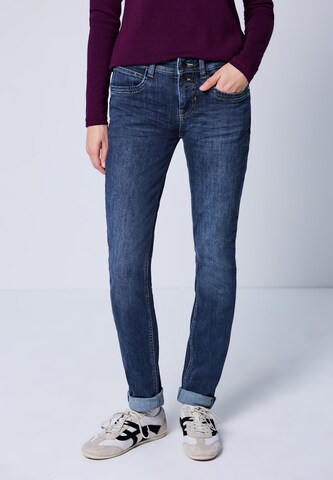 Street One Studio Regular Jeans in Blau: Vorderseite