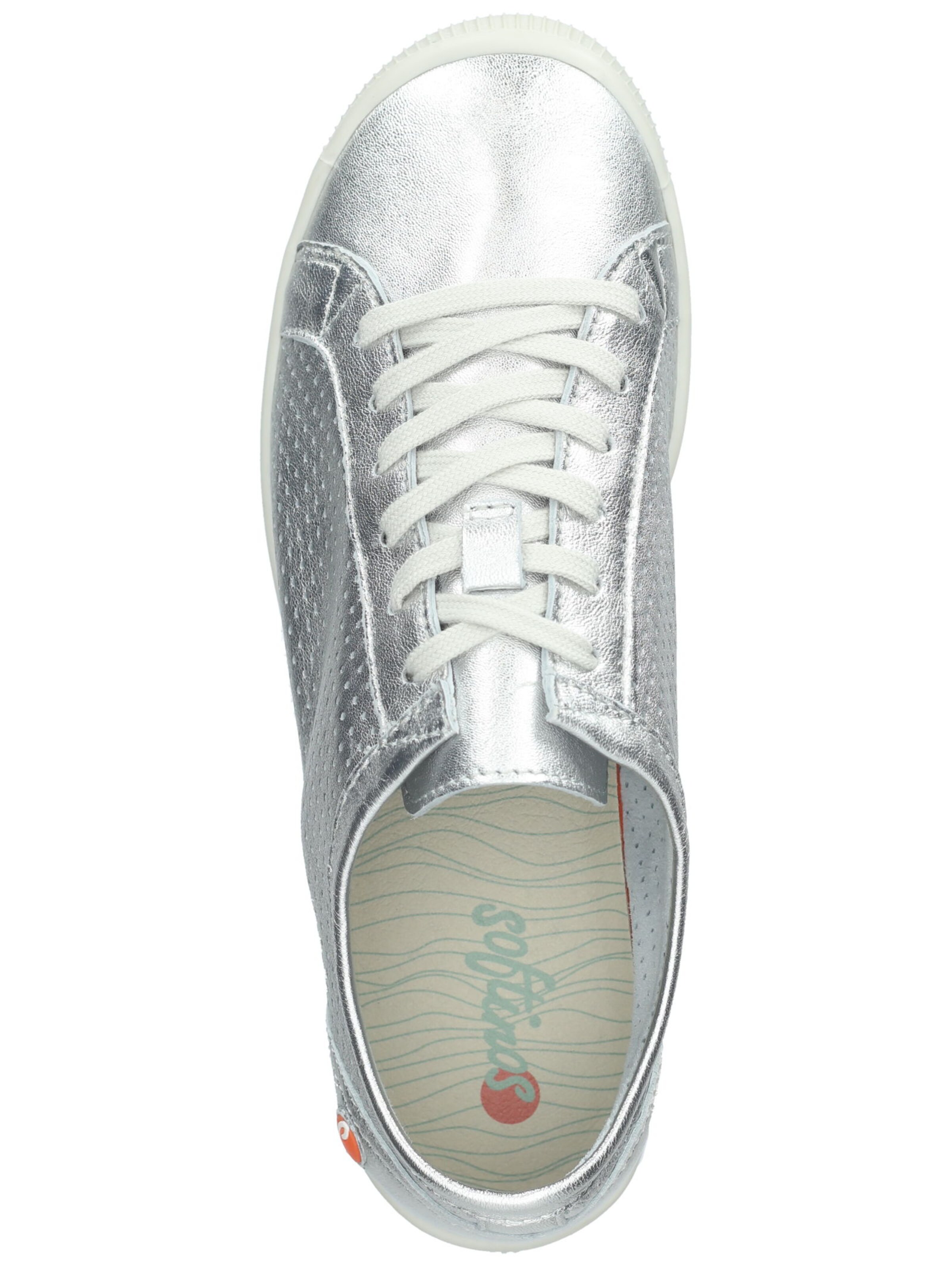 Softinos Sneakers laag in Zilver