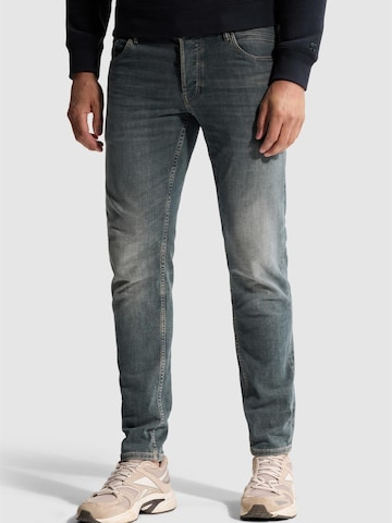 CAST IRON Zwężany krój Jeansy 'Shiftback tapered fit jeans' w kolorze szary