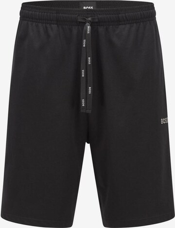 BOSS Pyjamabroek 'Mix&Match Short CW' in Zwart: voorkant