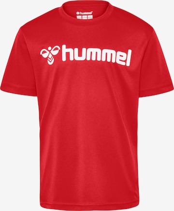 Hummel Functioneel shirt in Rood: voorkant