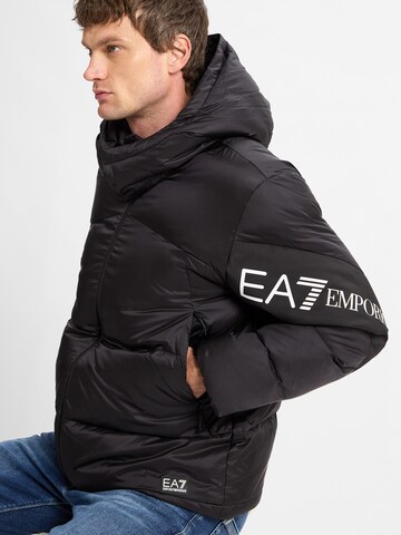 EA7 Emporio Armani Winterjas in Zwart