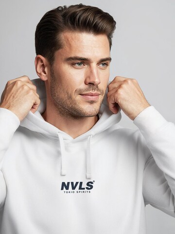 Neverless Sweatshirt 'Tokyo Wave' in White