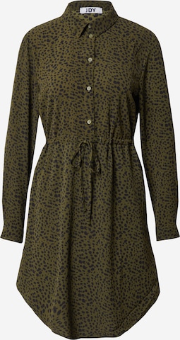 JDY Shirt Dress 'Piper' in Green: front