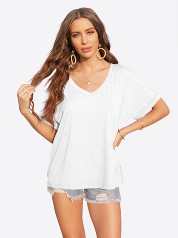 Imily Bela - Camiseta en blanco: frente