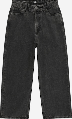 Jack & Jones Junior Baggy Farkut 'JJIRON JJORIGINAL' värissä musta: etupuoli
