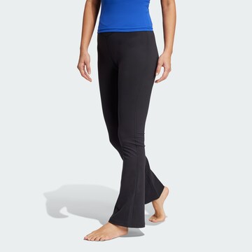 évasé Pantalon de sport ADIDAS PERFORMANCE en noir