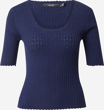 VERO MODAPulover 'VMGOLD' - plava boja: prednji dio