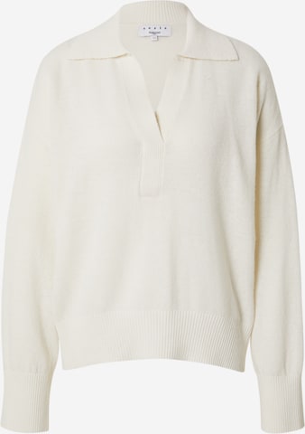 Suncoo Sweter 'PAVLO' w kolorze biały: przód