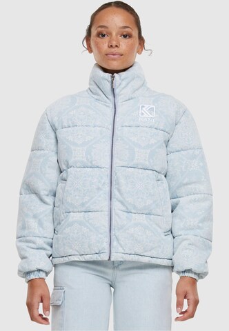 Karl Kani Winter jacket 'KW233-025-1' in Blue: front