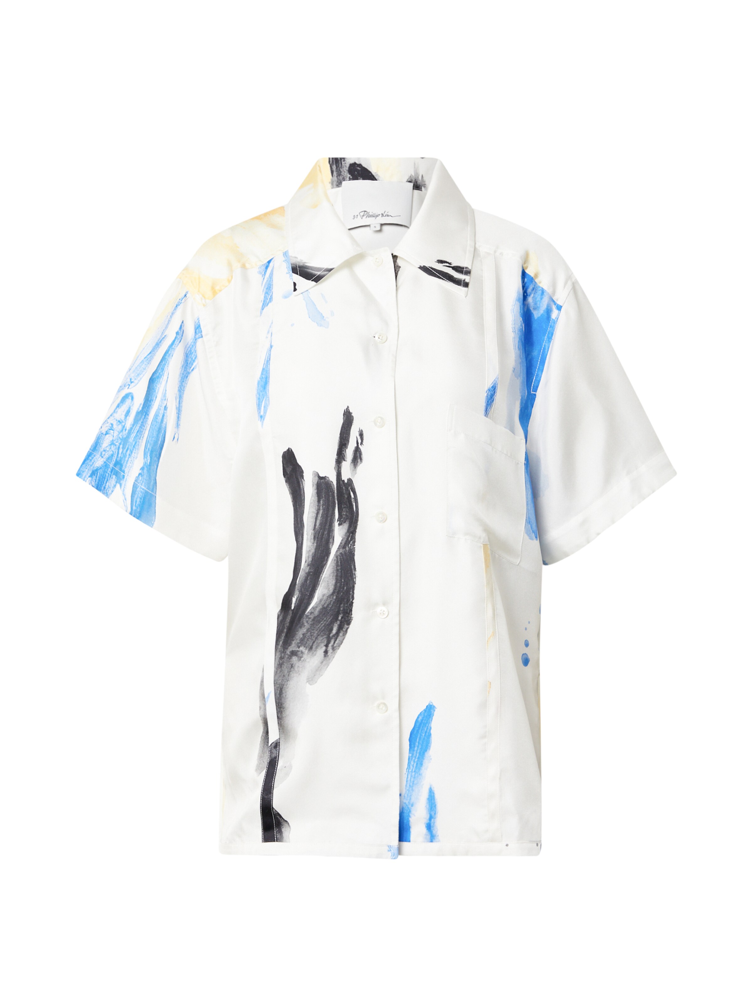 3.1 Phillip Lim Μπλούζα σε λευκό: μπροστά