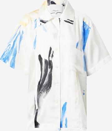 3.1 Phillip Lim Bluse i blå: forside