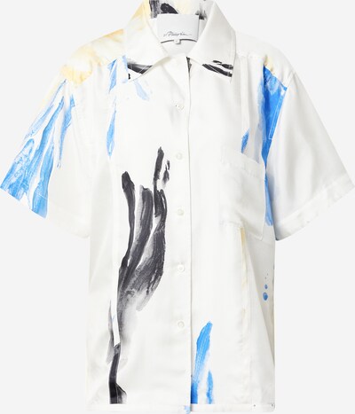 3.1 phillip lim Blouse in Blue / Yellow / Black / Pearl white, Item view