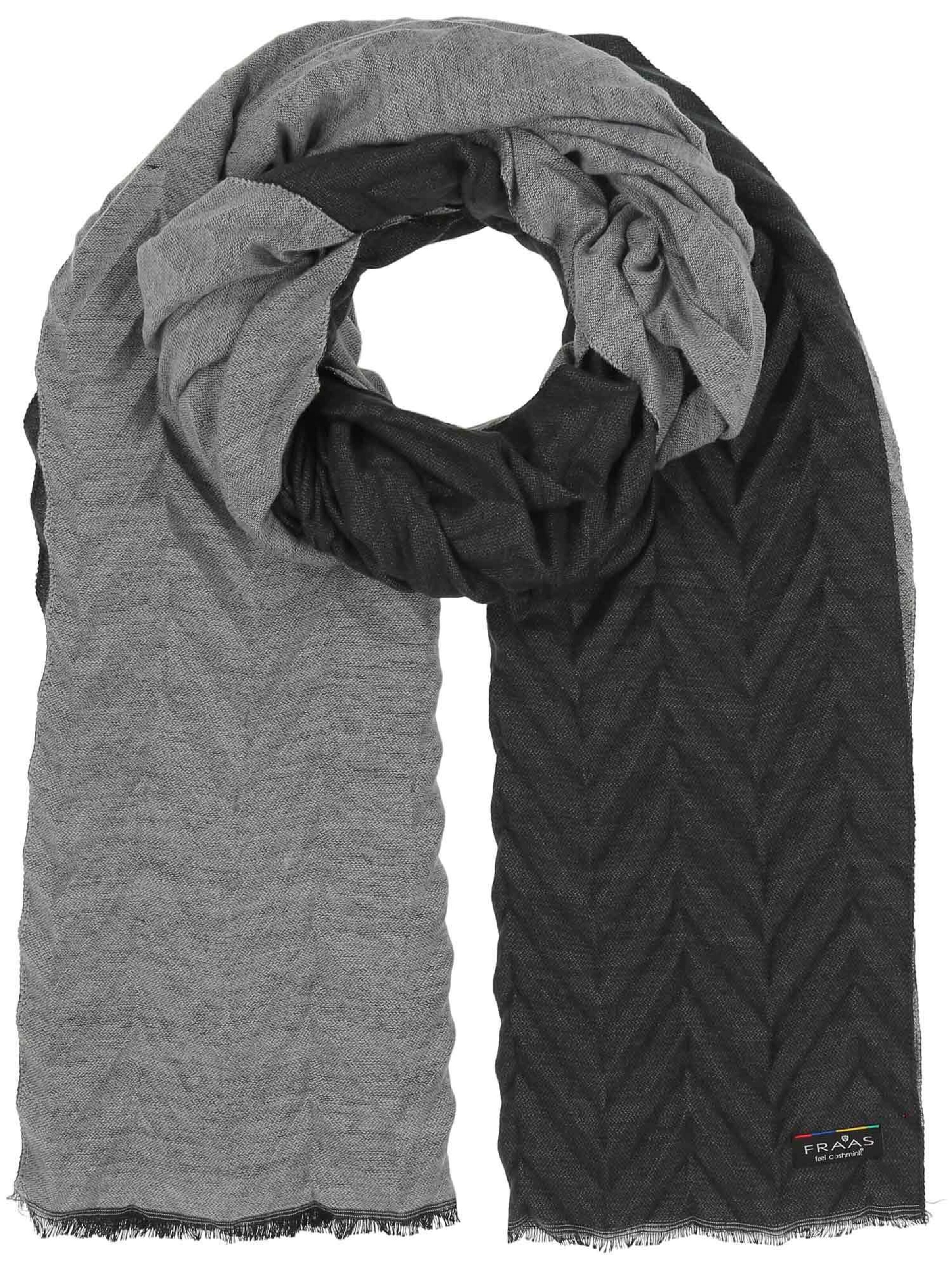 FRAAS Oversizeschal in Grau: Vorderseite