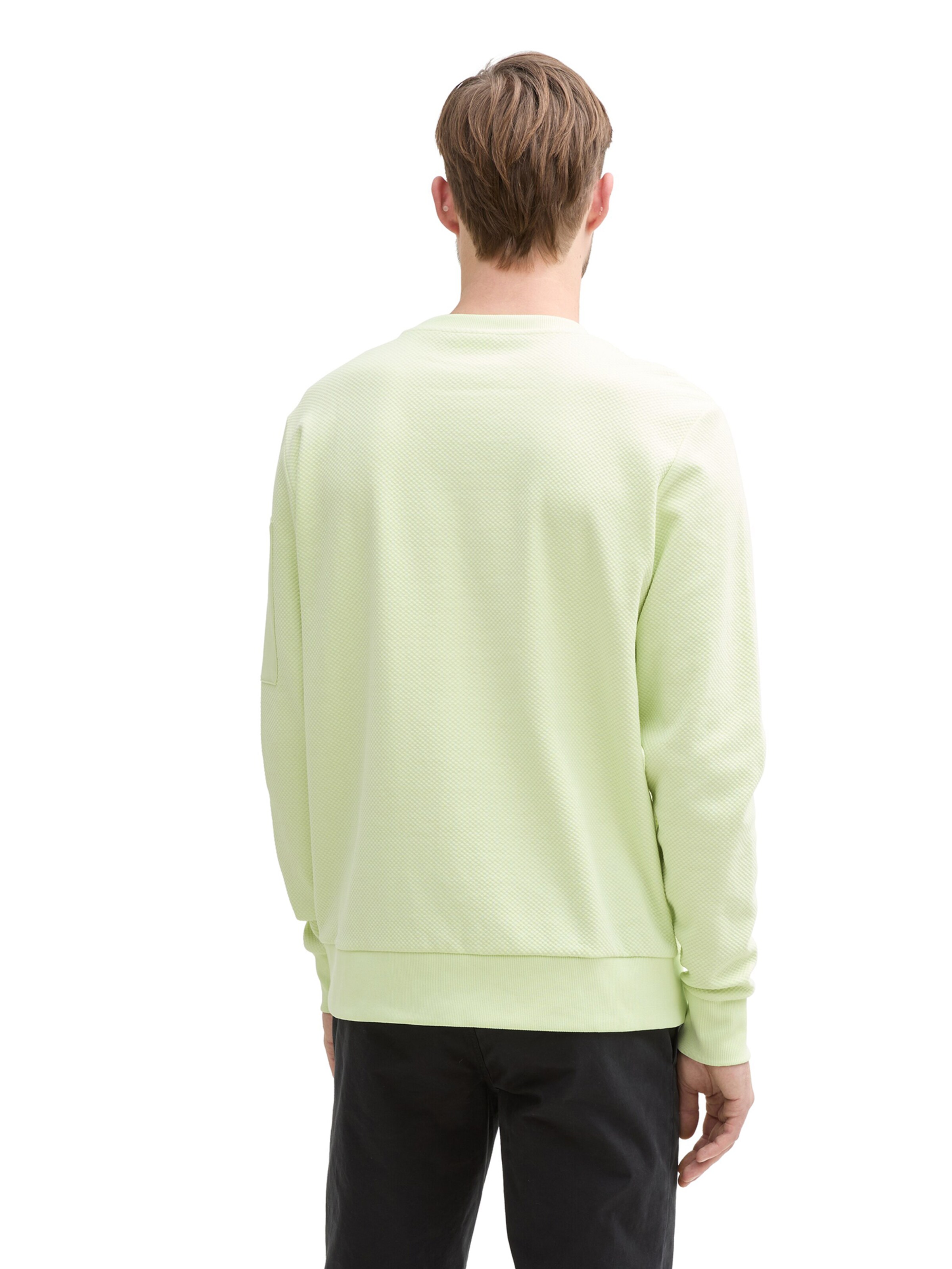 TOM TAILOR Sweatshirt in Groen