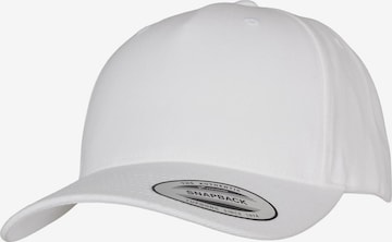 Casquette Flexfit en blanc : devant