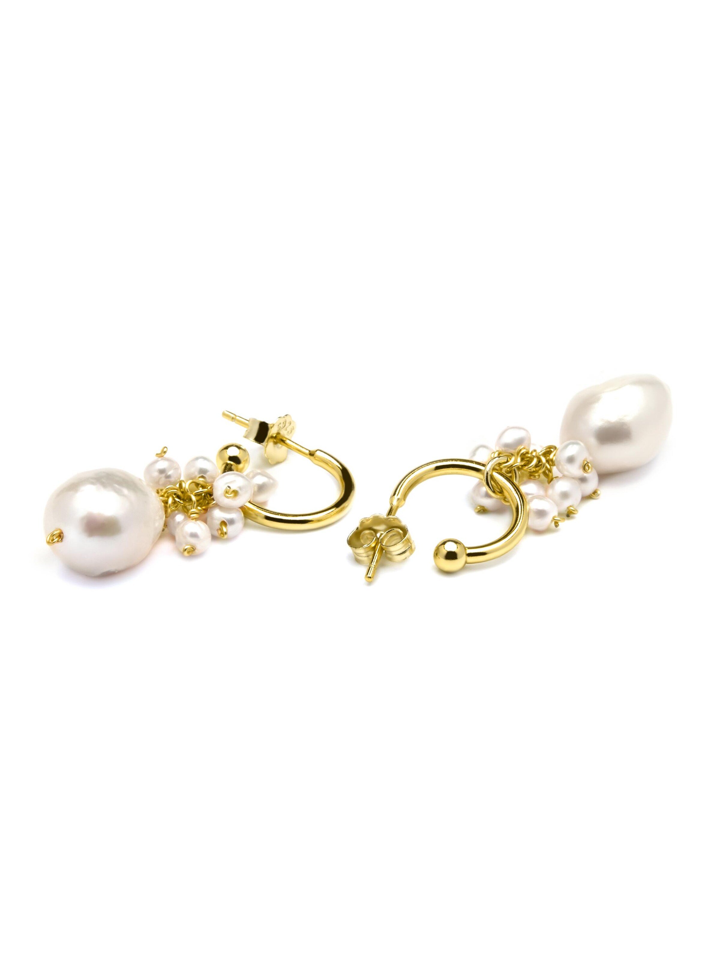 Luxenter - Pendientes 'Zoqoyi' en blanco